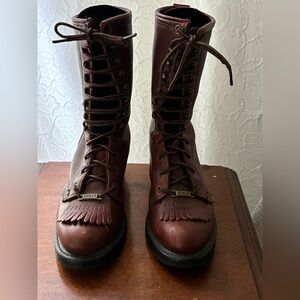 Double H Lacer Leather Boots